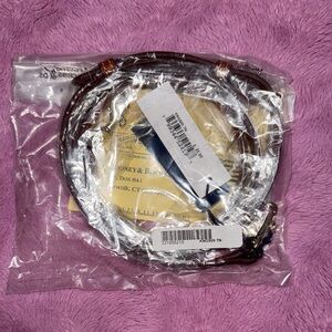 Dooney & Bourke Dark Brown Leather Strap